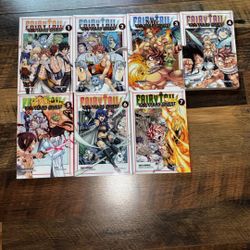 Fairytail 100 years quest manga (7 volumes)