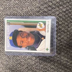 1989 Upper Deck Ken Griffey Jr. Rookie Card