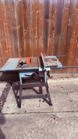 10” table saw free