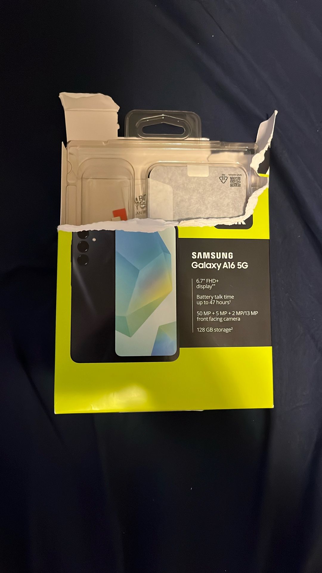 New Samsung Galaxy A16(Straight Talk) Comes with 1 Month Free Unlimited Talk/Text/Data