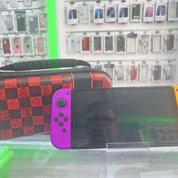 Nintendo Switch OLED with Case
