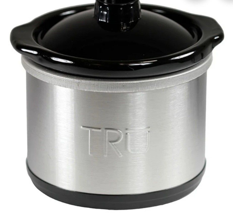 TRU Brand Mini Crock Pot Size Capacity .65 Quart.