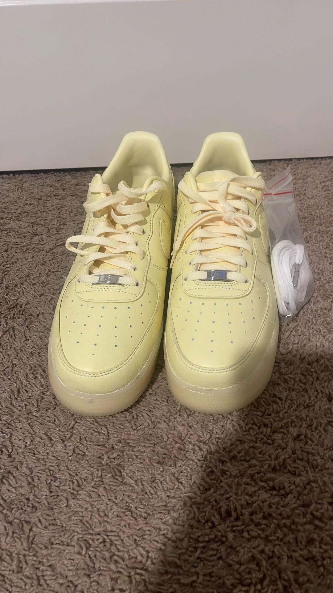 Size Nike NOCTA X Air Force Low Certified Lover Boy Citron