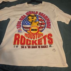 Houston ROCKETS VINTAGE 1995 WORLD Champions