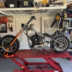 Harley Davidson Big Twin Evo Hardtail Chopper