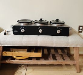 Triple Buffet Slow Cooker