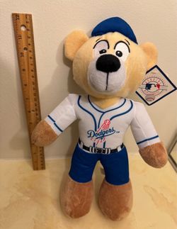LA Dodgers MLB Plush Bear with Tags