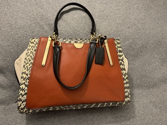 Coach Leather Satchel / Crossbody/ Shoulder Bag 