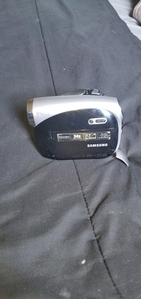 Samsung Camcorder  Black And Silver 
