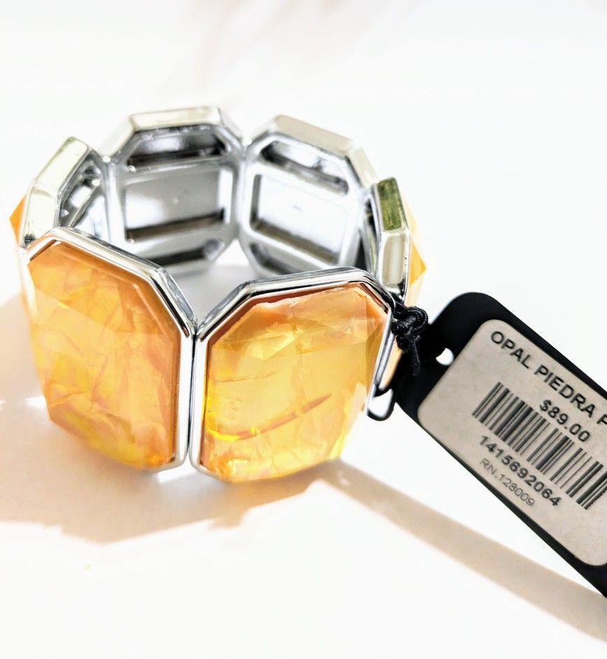 Opal Piedra Pulsera Stretch Bracelet. RN# 128009