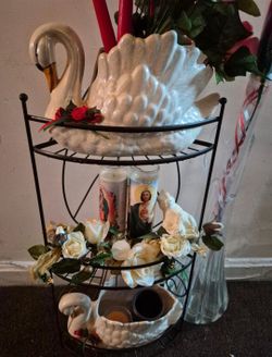 Black 3-tier stand