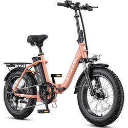 ENGWE 1125W Electric Bike for Adults, L20 2.0 20''×3.0" Fat Tire Electric Bicycle 52V 13Ah Removable Battery Max Range 68Miles & 28MPH for Urban Commu