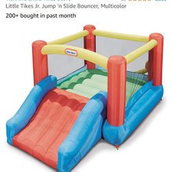 Little Tikes Jr. Jump 'n Slide Bouncer, 