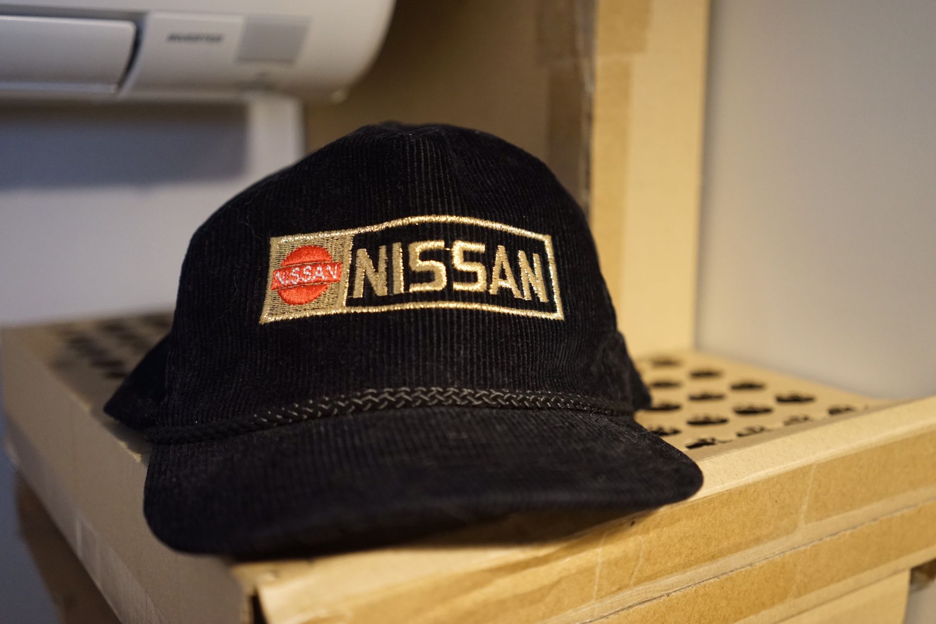 Nissan couderouy hat black car gtr hat