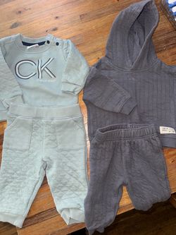 2 sets Baby boy size 6-9 months $5 both