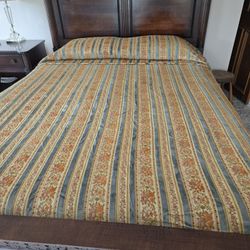 Custom Made Queen Size Bedspread
