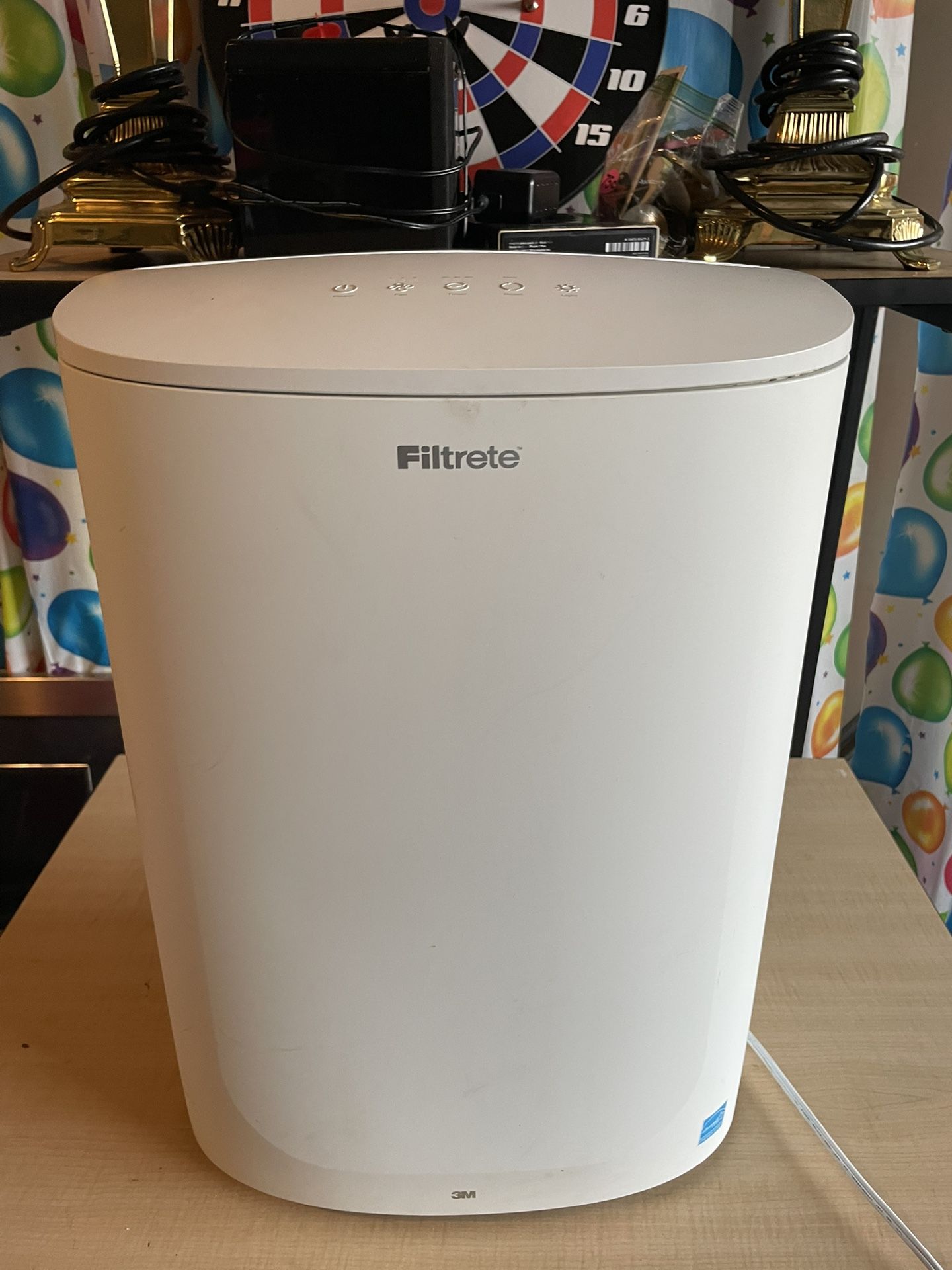 Filtrete Room Air Purifier 3 -Speed White True HEPA!