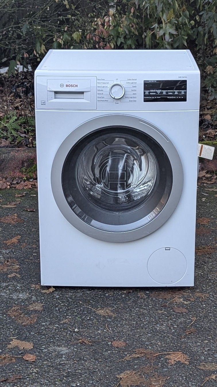 24" WIDE BOSCH WASHER. WORKS GREAT. 30 DAYS WARRANTY 