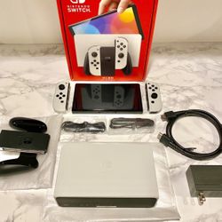 Nintendo Switch Oled Console In Great Condition 