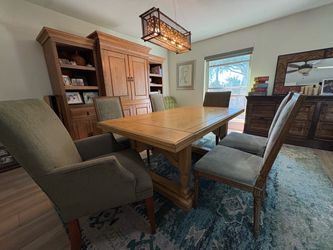 Dining Room Set with 6 Chairs