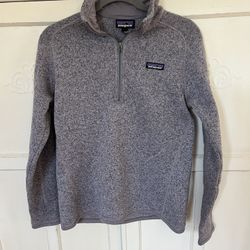 Patagonia Better Sweater 1/4 Zip Pullover Women’s Size Medium 