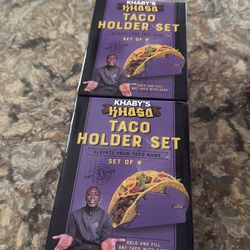 Taco holder set