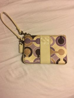 Coach wristlet