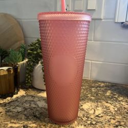 Pink Starbucks Tumbler