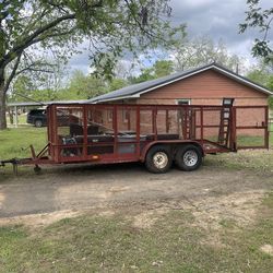 Landscape trailer