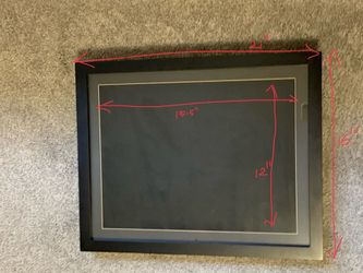 16” Digital Photo frame ( Measurements In Pictures)
