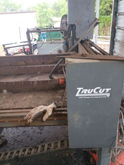 True cut plasma cnc machine