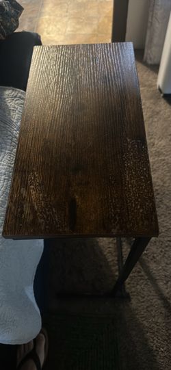 Rustic side table