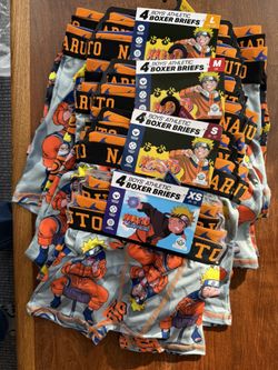 Naruto  Boy’s Boxer Briefs 4 pack $6 each