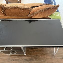 Modern Desk with Drawer & Keyboard Tray