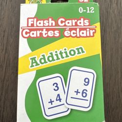 Addition Flash Cards