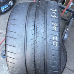 315/30/20 Michelin Pilot Sport Cup 2... One Tire Available 