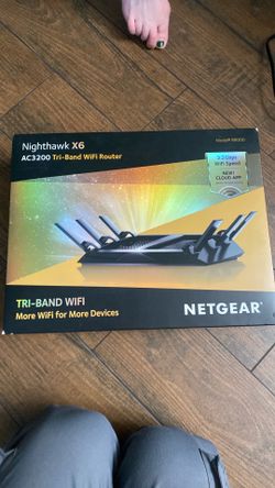 Nighthawk X6 AC3200 Tri Band Router