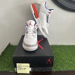 Size 11.5 - Jordan 3 Retro Knicks  2019 Very Good Condition! No OG Box