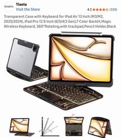 Keyboard for ipad 13 inch and 12.9 inch