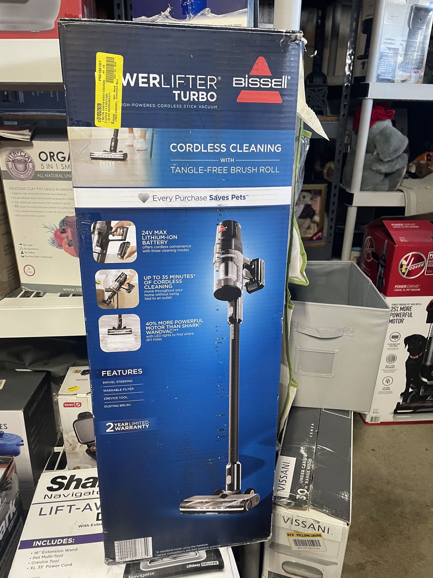 Bissell Powerlifter Turbo Cordless Vacuum Cleaner 