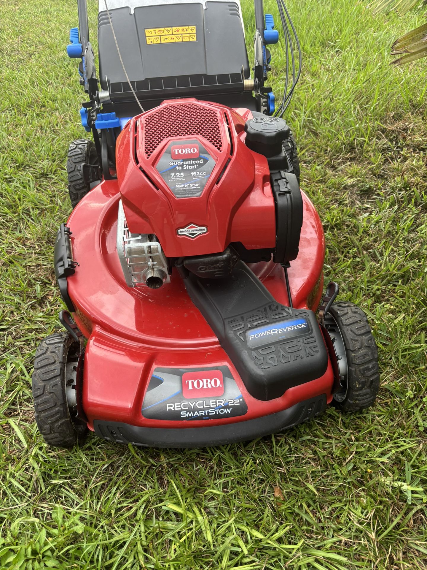 22" Toro Recycler Self Propelled With Reverse Lawn Mower