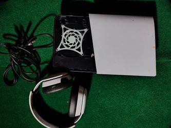 PS5 slim and headset