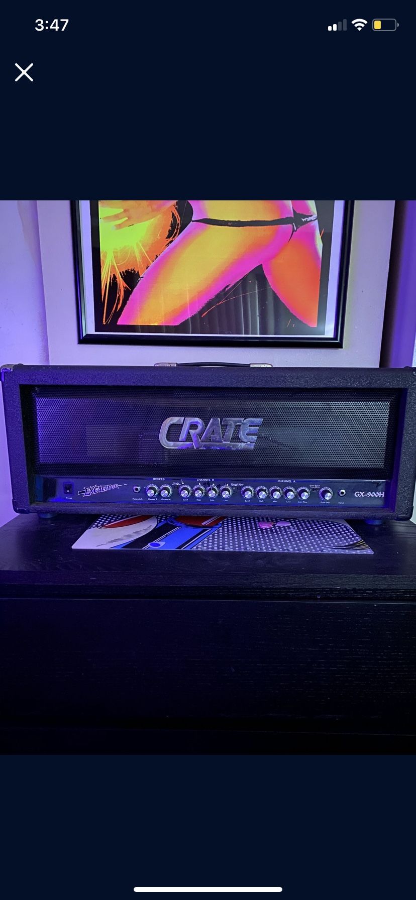 Crate Amplifier Head