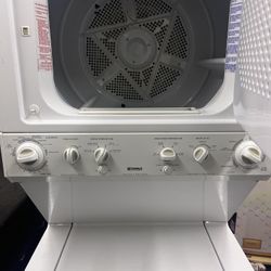 Stackable washer and dryer
