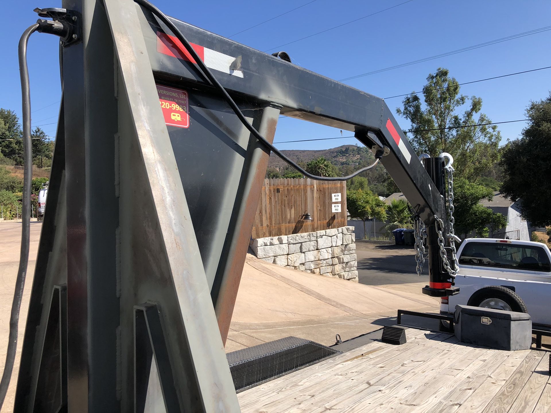 Bumper pull to 5th wheel/Gooseneck trailer conversion.. for Sale in