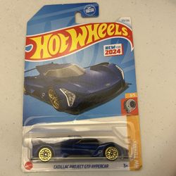 Hot Wheels Cadillac Project Gtp Hypercar Blue