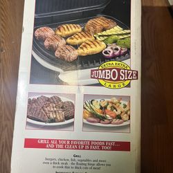George Foreman Extra Extra Jumbo Size Large Grill Lean grill New in box, open box