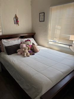 Queen size headboard/bed frame