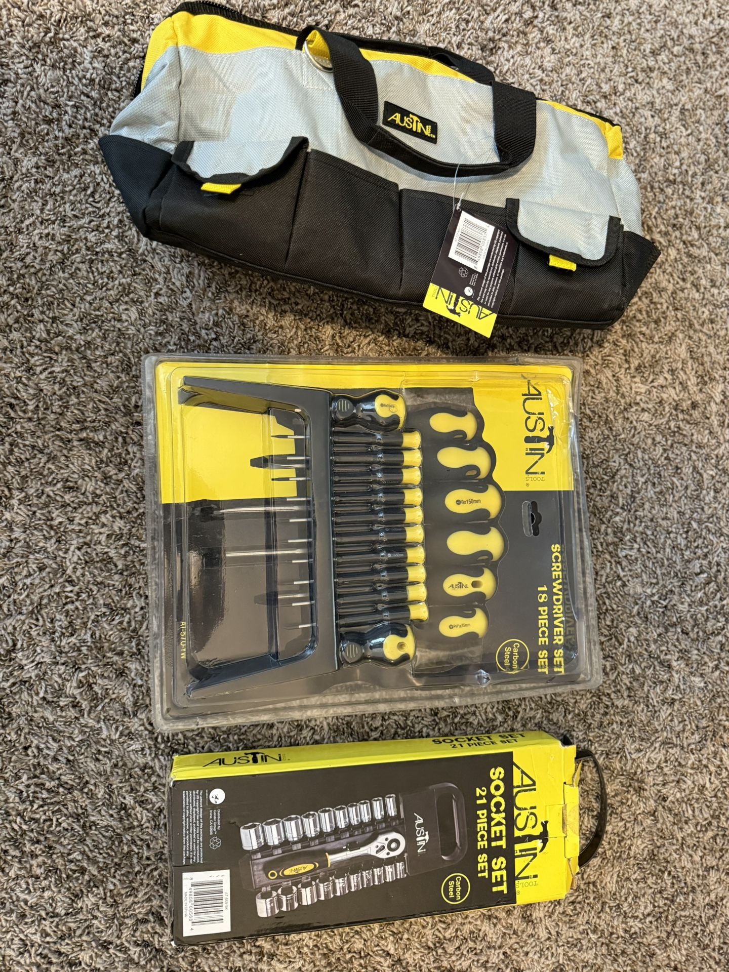 Austin Socket & Screw Driver Set