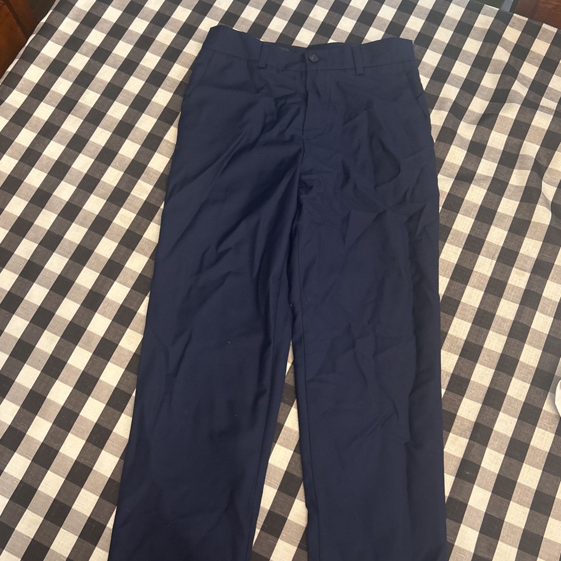 Boys Size 8 Navy Blue Dress Pants